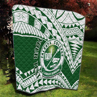 Personalised Samoa Faleata College Quilt Samoan Pattern - Wonder Print Shop