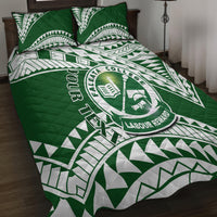 Personalised Samoa Faleata College Quilt Bed Set Samoan Pattern - Wonder Print Shop