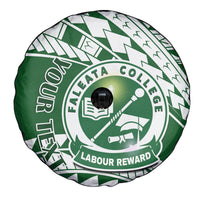 Personalised Samoa Faleata College Spare Tire Cover Samoan Pattern - Wonder Print Shop
