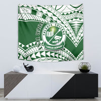 Personalised Samoa Faleata College Tapestry Samoan Pattern - Wonder Print Shop