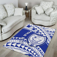 Personalised Samoa Safata College Area Rug Samoan Pattern - Wonder Print Shop