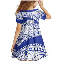 Personalised Samoa Safata College Family Matching Mermaid Dress and Hawaiian Shirt Samoan Pattern - Wonder Print Shop