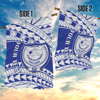 Personalised Samoa Safata College Garden Flag Samoan Pattern - Wonder Print Shop