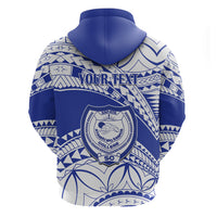 Personalised Samoa Safata College Hoodie Samoan Pattern - Wonder Print Shop