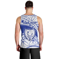 Personalised Samoa Safata College Men Tank Top Samoan Pattern - Wonder Print Shop