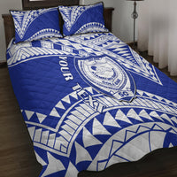 Personalised Samoa Safata College Quilt Bed Set Samoan Pattern - Wonder Print Shop