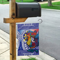 Personalised Philippines Garden Flag Filipino Sarimanok With Polynesian Tattoo - Wonder Print Shop