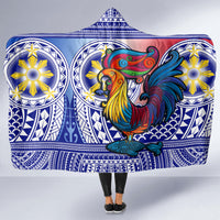 personalised-philippines-hooded-blanket-filipino-sarimanok-with-polynesian-tattoo