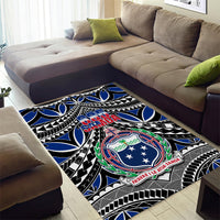 Samoa 685 Area Rug Samoan Coat Of Arms Simple Style - Wonder Print Shop