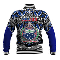 Samoa 685 Baseball Jacket Samoan Coat Of Arms Simple Style - Wonder Print Shop