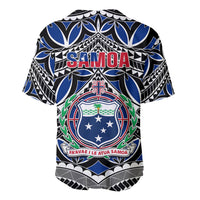 Samoa 685 Baseball Jersey Samoan Coat Of Arms Simple Style - Wonder Print Shop