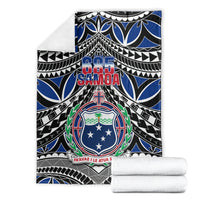 samoa-685-blanket-samoan-coat-of-arms-simple-style