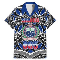 Samoa 685 Family Matching Mermaid Dress and Hawaiian Shirt Samoan Coat Of Arms Simple Style - Wonder Print Shop