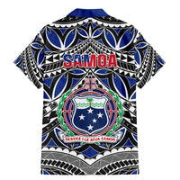Samoa 685 Family Matching Mermaid Dress and Hawaiian Shirt Samoan Coat Of Arms Simple Style - Wonder Print Shop