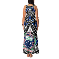 Samoa 685 Family Matching Tank Maxi Dress and Hawaiian Shirt Samoan Coat Of Arms Simple Style - Wonder Print Shop