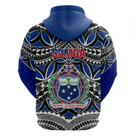 Samoa 685 Hoodie Samoan Coat Of Arms Simple Style - Wonder Print Shop