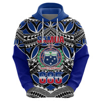Samoa 685 Hoodie Samoan Coat Of Arms Simple Style - Wonder Print Shop