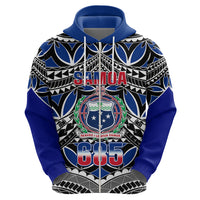 Samoa 685 Hoodie Samoan Coat Of Arms Simple Style - Wonder Print Shop