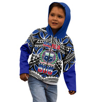 Samoa 685 Kid Hoodie Samoan Coat Of Arms Simple Style - Wonder Print Shop