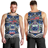 Samoa 685 Men Tank Top Samoan Coat Of Arms Simple Style - Wonder Print Shop