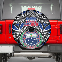 Samoa 685 Spare Tire Cover Samoan Coat Of Arms Simple Style - Wonder Print Shop