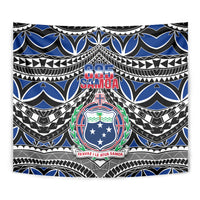 Samoa 685 Tapestry Samoan Coat Of Arms Simple Style - Wonder Print Shop