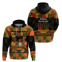 Happy Kwanzaa Hoodie African-American Culture Celebration - Wonder Print Shop