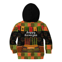 Happy Kwanzaa Kid Hoodie African-American Culture Celebration - Wonder Print Shop