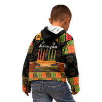 Happy Kwanzaa Kid Hoodie African-American Culture Celebration - Wonder Print Shop