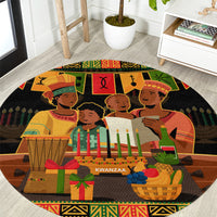 happy-kwanzza-round-carpet-african-american-culture-celebration