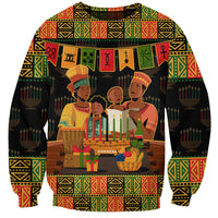 Happy Kwanzaa Sweatshirt African-American Culture Celebration - Wonder Print Shop
