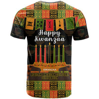 Happy Kwanzaa T Shirt African-American Culture Celebration - Wonder Print Shop