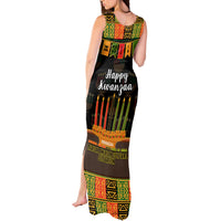 Happy Kwanzaa Tank Maxi Dress African-American Culture Celebration - Wonder Print Shop
