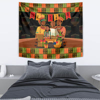 Happy Kwanzaa Tapestry African-American Culture Celebration - Wonder Print Shop