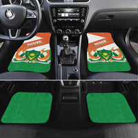 Niger Republic Day Car Mats Coat Of Arms With Dama Gazelle - Wonder Print Shop