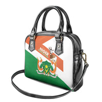Niger Republic Day Shoulder Handbag Coat Of Arms With Dama Gazelle