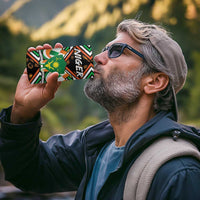 Niger 4 in 1 Can Cooler Tumbler Leopard Ankara African Pattern - Wonder Print Shop