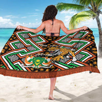 Personalized Niger Sarong Leopard Ankara African Pattern - Wonder Print Shop