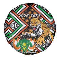 Personalized Niger Spare Tire Cover Leopard Ankara African Pattern - Wonder Print Shop