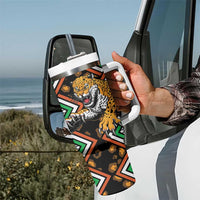 Niger Tumbler With Handle Leopard Ankara African Pattern - Wonder Print Shop