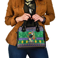 Brazil Christmas Shoulder Handbag Toco Toucan Feliz Natal