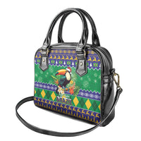 Brazil Christmas Shoulder Handbag Toco Toucan Feliz Natal