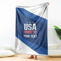 Custom USA Rugby 2025 Blanket Go Champions Eagles