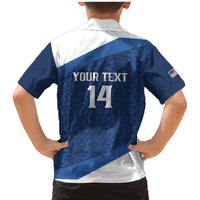 Custom USA Rugby 2025 Family Matching Mermaid Dress and Hawaiian Shirt Go Champions Eagles - Wonder Print Shop