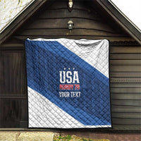 Custom USA Rugby 2025 Quilt Go Champions Eagles - Wonder Print Shop