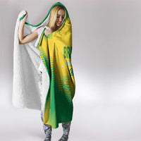 Custom Brasil Rugby 2025 Hooded Blanket Go Champions Yaras