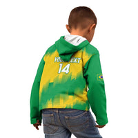 Custom Brasil Rugby 2025 Kid Hoodie Go Champions Yaras - Wonder Print Shop