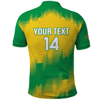 Custom Brasil Rugby 2025 Polo Shirt Go Champions Yaras - Wonder Print Shop