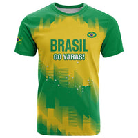 Custom Brasil Rugby 2025 T Shirt Go Champions Yaras - Wonder Print Shop
