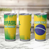 Custom Brasil Rugby 2025 Tumbler Cup Go Champions Yaras - Wonder Print Shop
